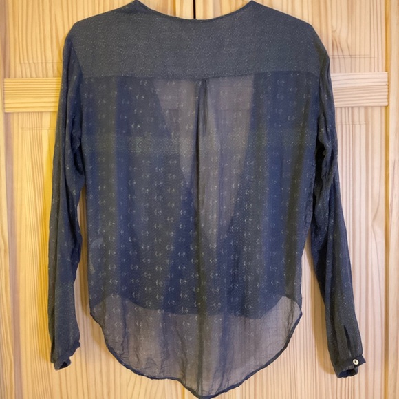 ❌ FINAL B4 RELIST ❌ Free People Long Sleeves Flowy Twist Blouse - Picture 2 of 5